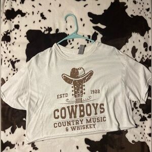 🌵Cowboys Crop Top🌵